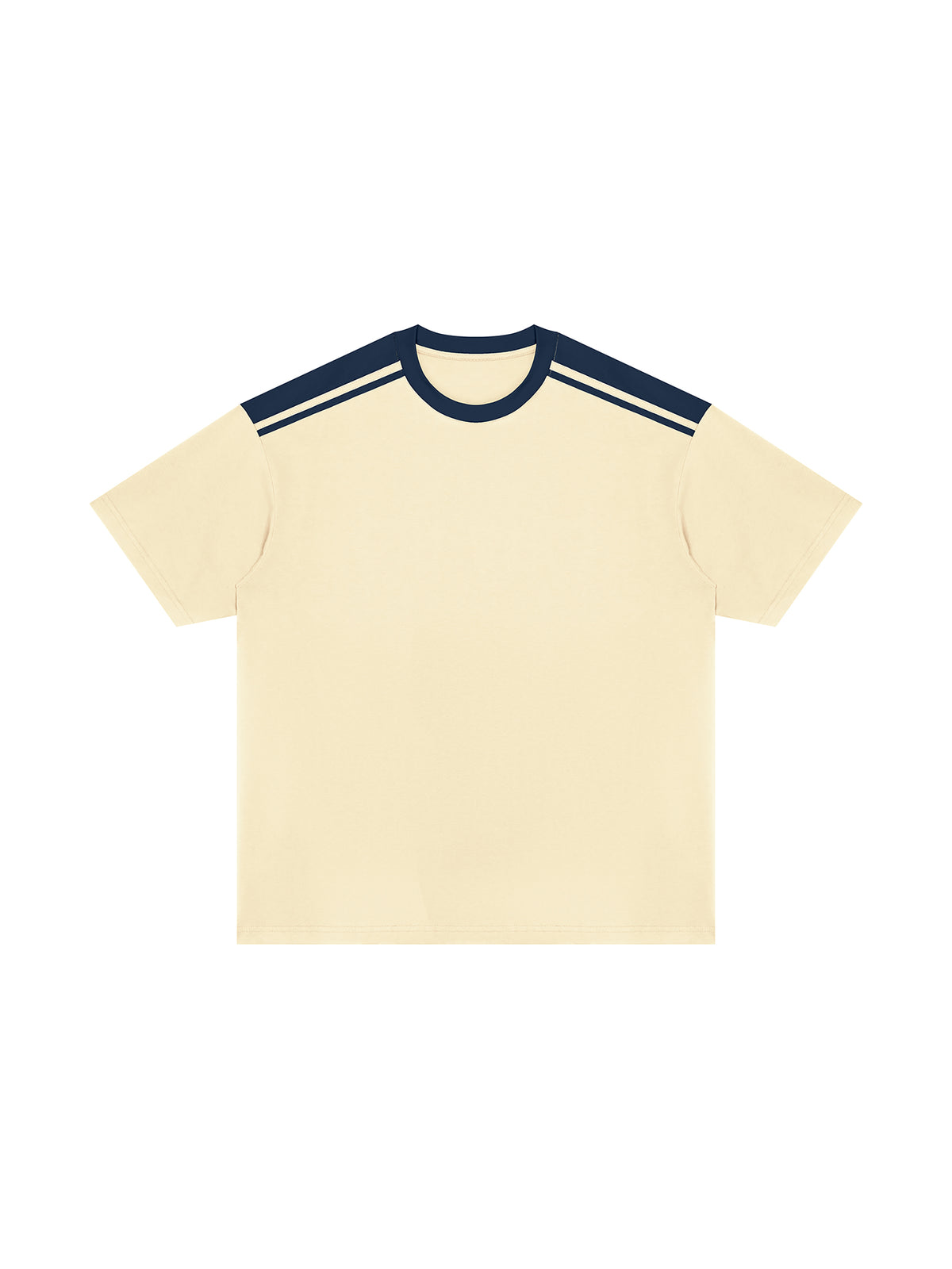 T-shirt Color Block Drop Shoulder – Nowrocky™ — rękaw i mankiet z bliska