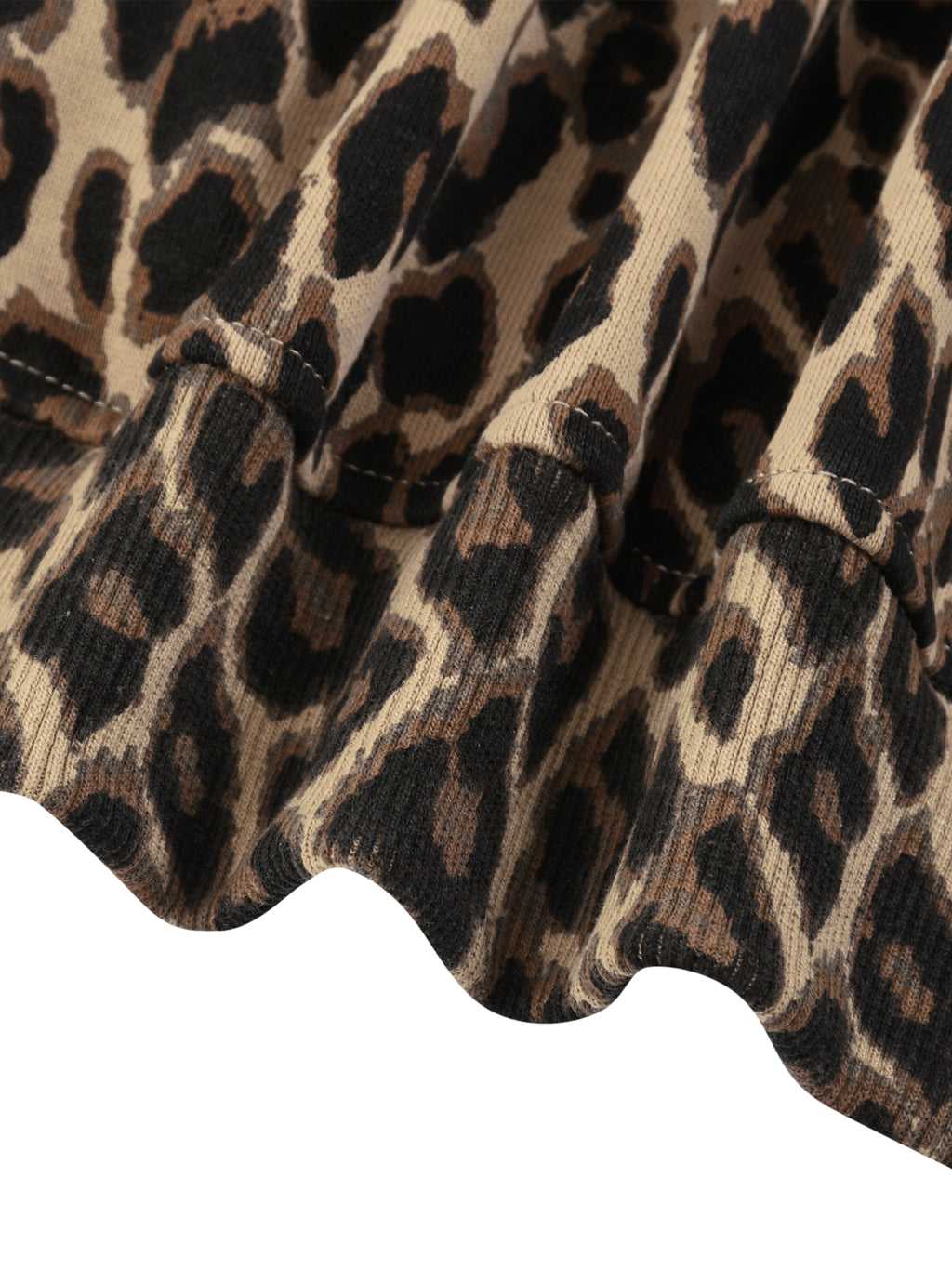 Bluza Leopard Full Zip Contrast Tape – Nowrocky™ — metka wewnątrz kołnierza