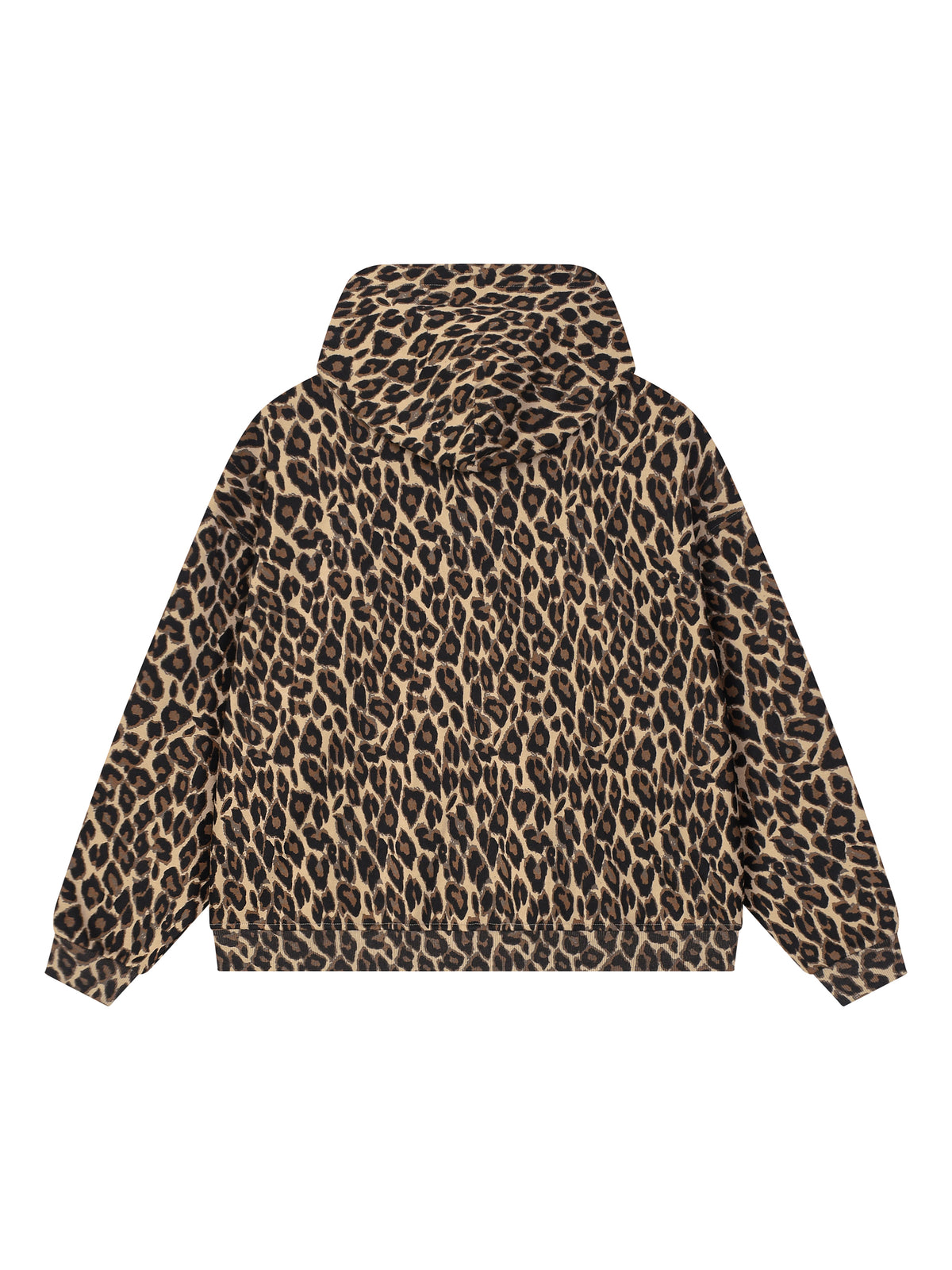 Bluza Leopard Full Zip Contrast Tape – Nowrocky™ — mankiet rękawa ze ściągaczem