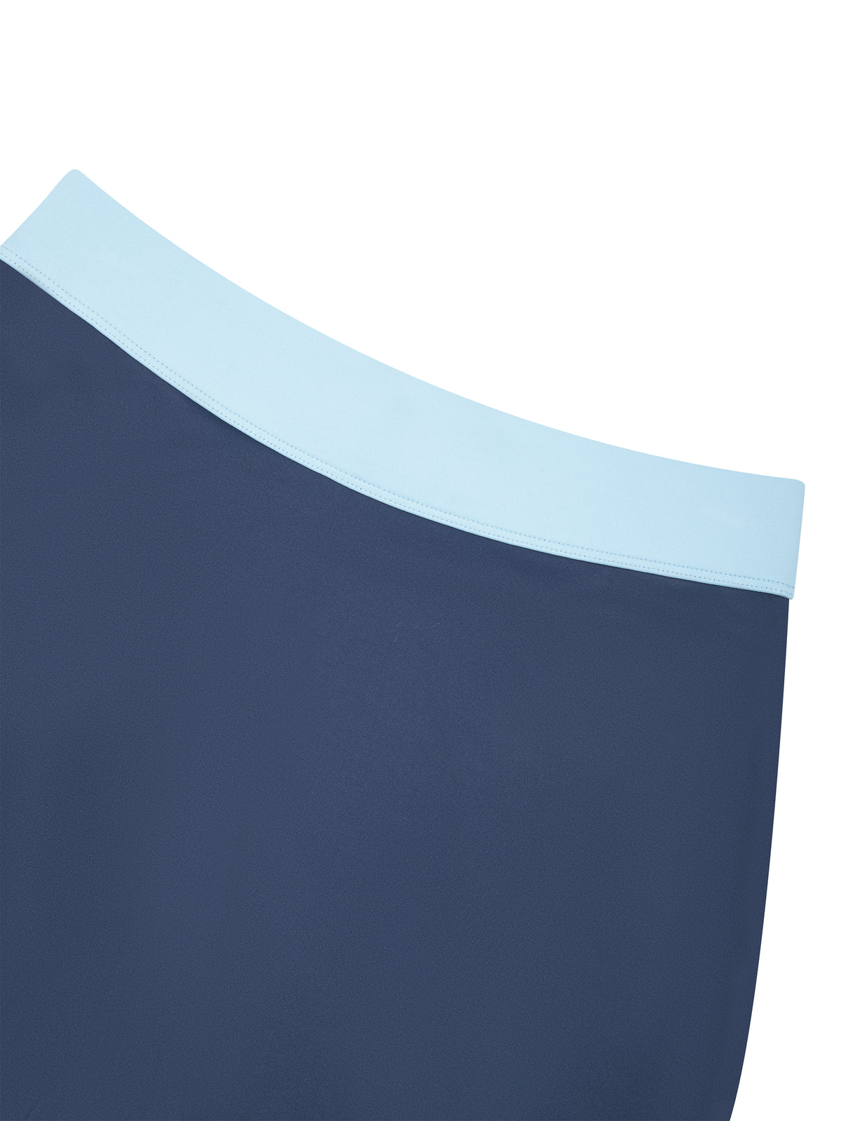 Spódnica Skort Color Block A-Line – Nowrocky™ — kadr studyjny na jasnym tle, pełna sylwetka