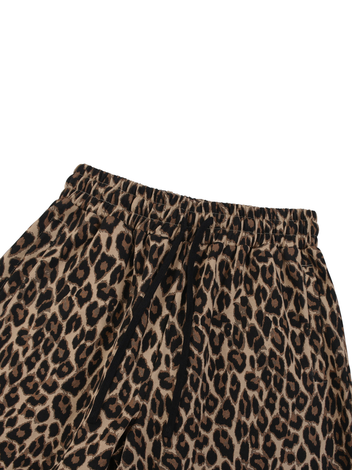 Spodnie Dresowe Leopard Barrel Leg – Nowrocky™ — nadruk logo na nogawce