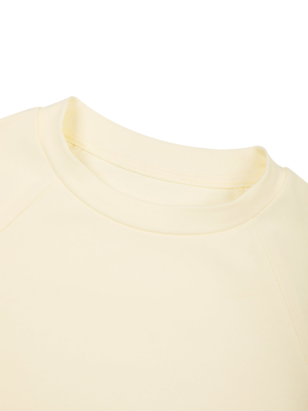 Longsleeve Slim Raglan Crop – Nowrocky™ — kadr do pasa od przodu