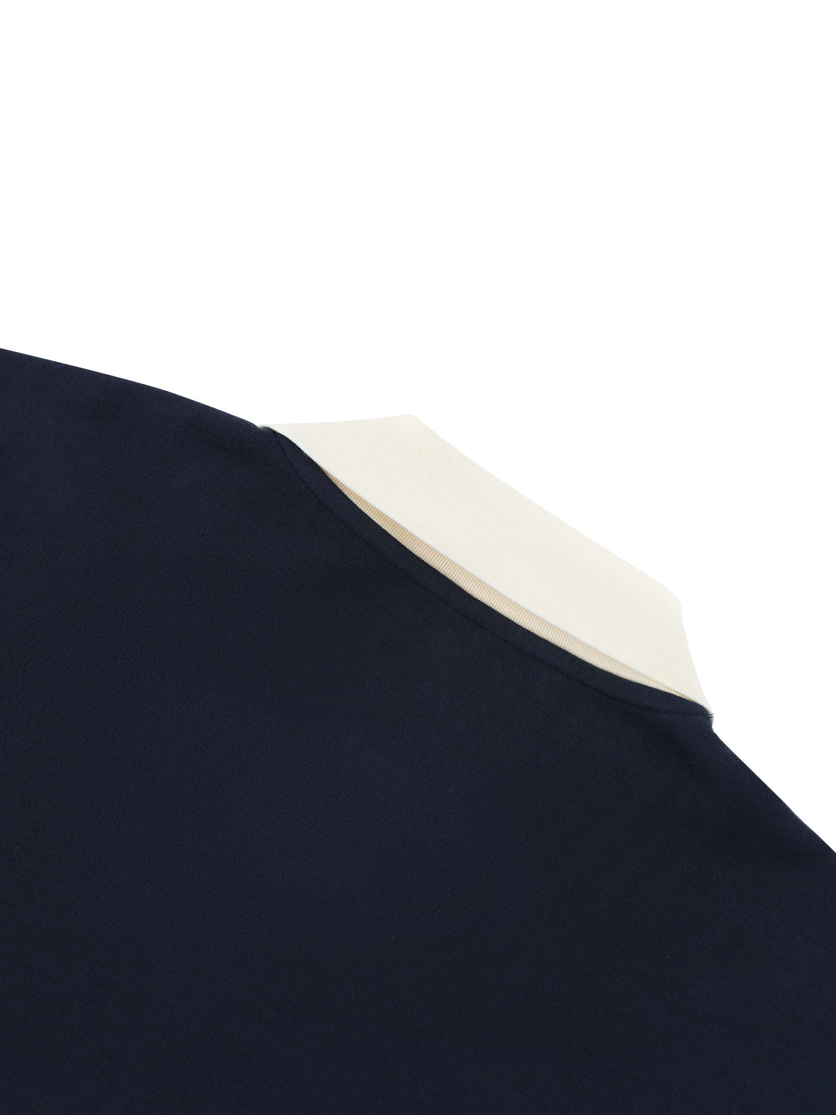 Bluza Color Block Polo Collar – Nowrocky™ — proporcje długości na sylwetce
