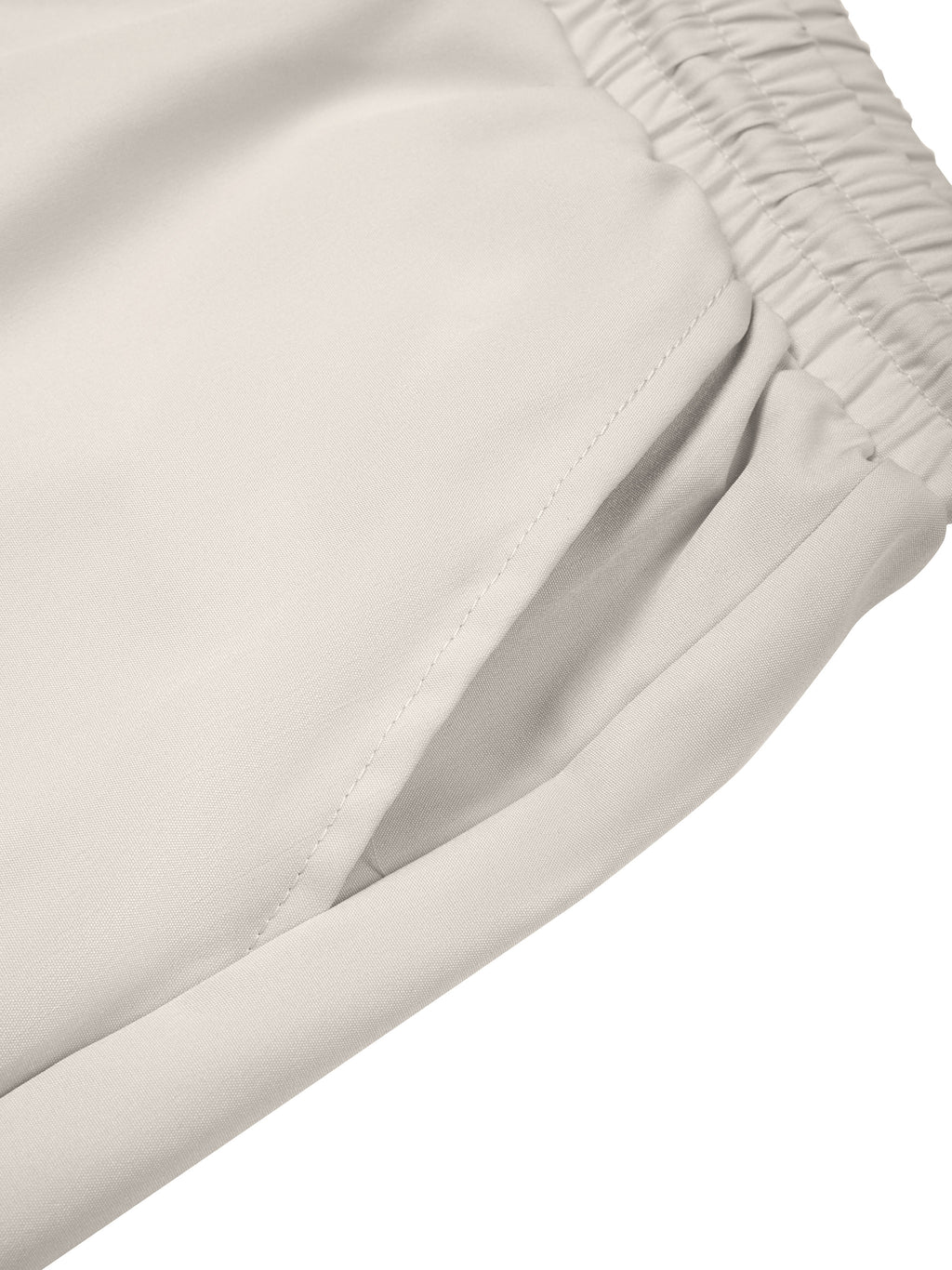 Szorty Treningowe Loose Drawstring – Nowrocky™ — szew kroku i wewnętrzne wykończenie