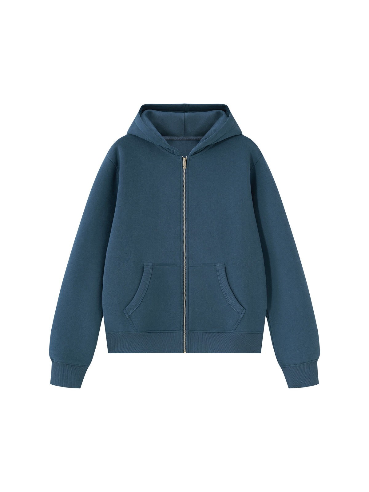 Bluza Fleece Full Zip z Kapturem – Nowrocky™ — mankiet rękawa ze ściągaczem