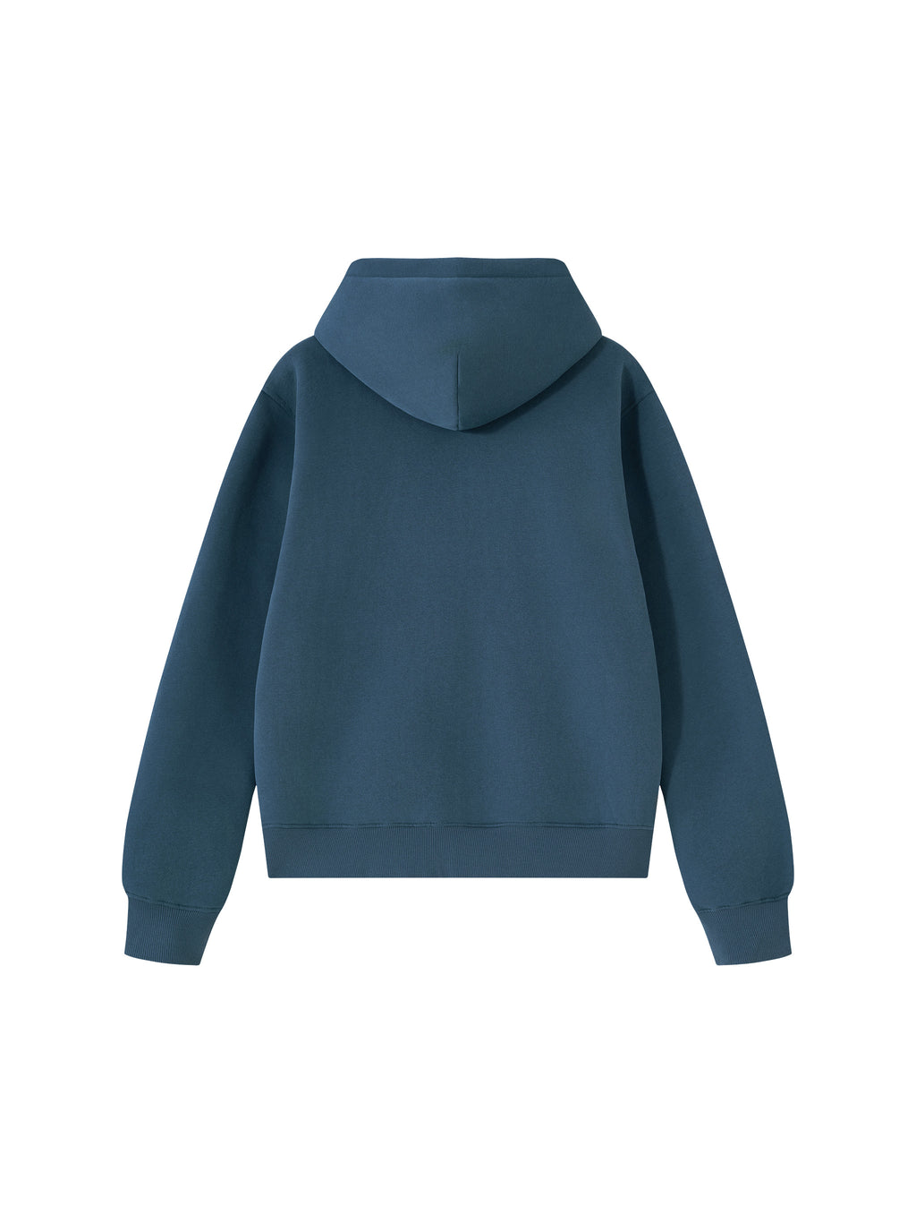 Bluza Fleece Full Zip z Kapturem – Nowrocky™ — dolny ściągacz bluzy