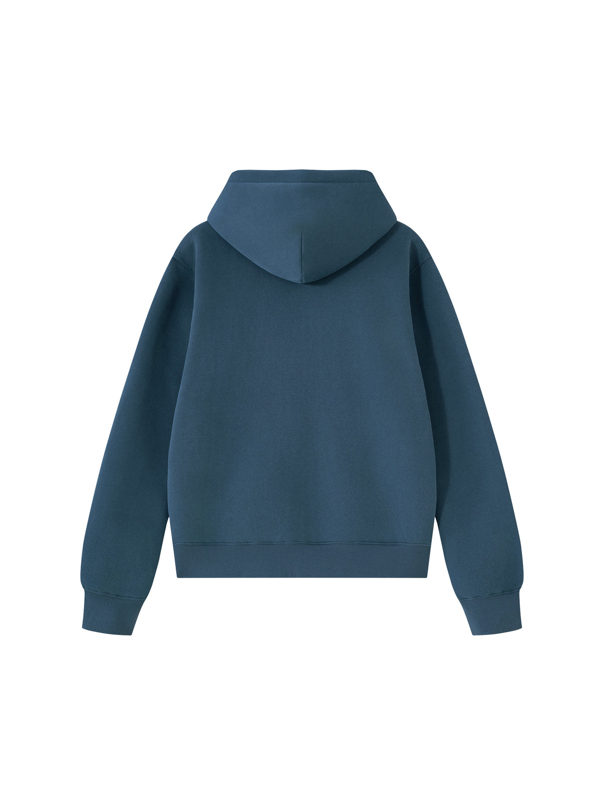 Bluza Fleece Full Zip z Kapturem – Nowrocky™ — dolny ściągacz bluzy