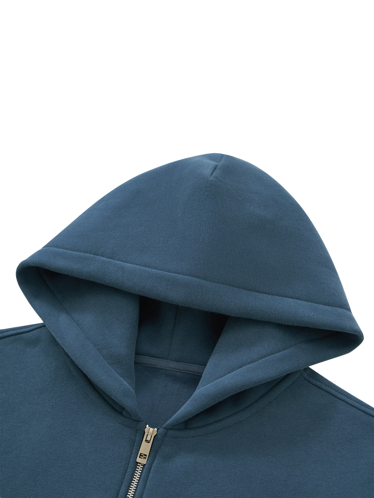 Bluza Fleece Full Zip z Kapturem – Nowrocky™ — proporcje kroju na sylwetce