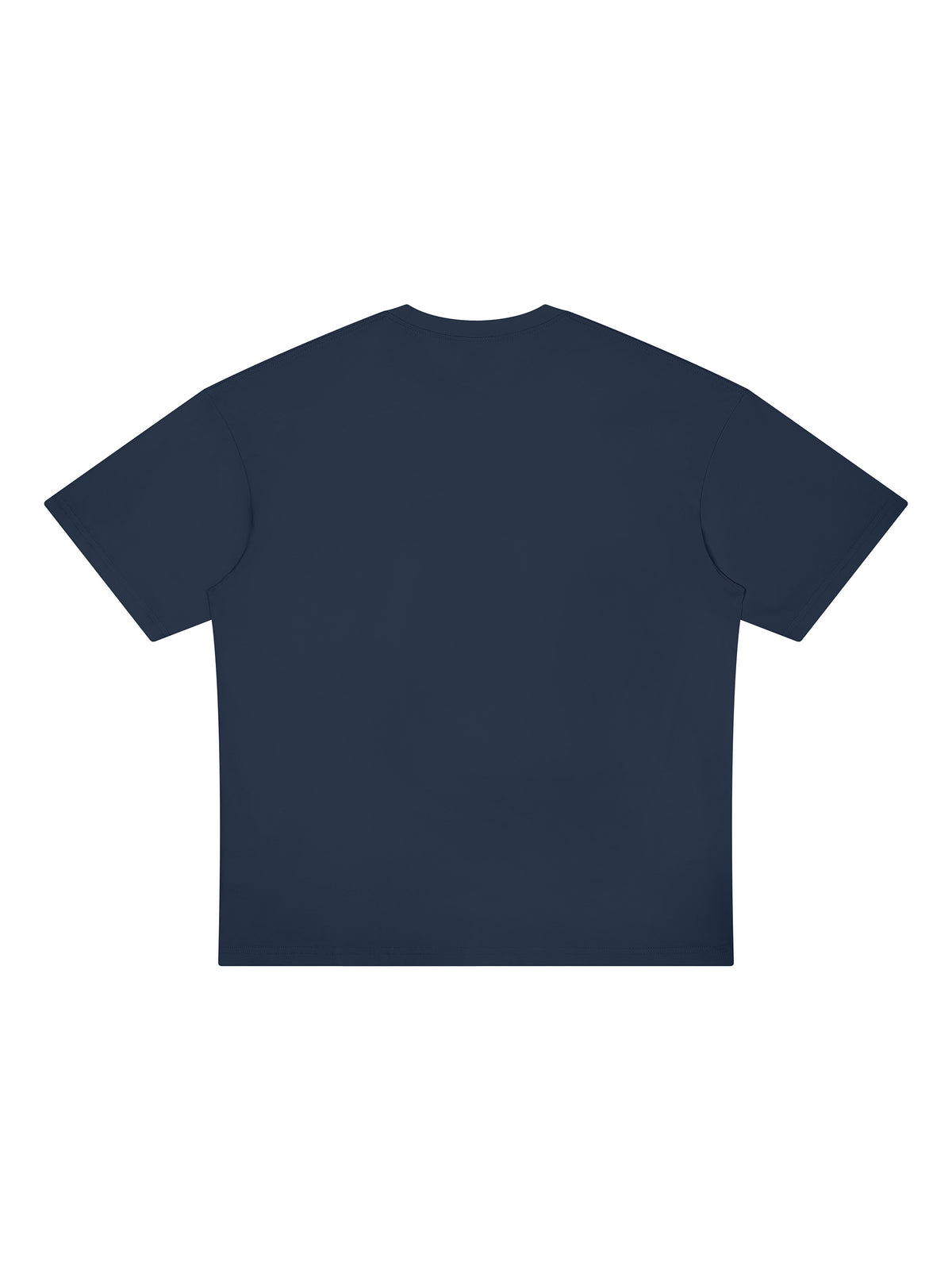 T-shirt Oversized Drop Shoulder – Nowrocky™ — ujęcie z profilu, krój oversize