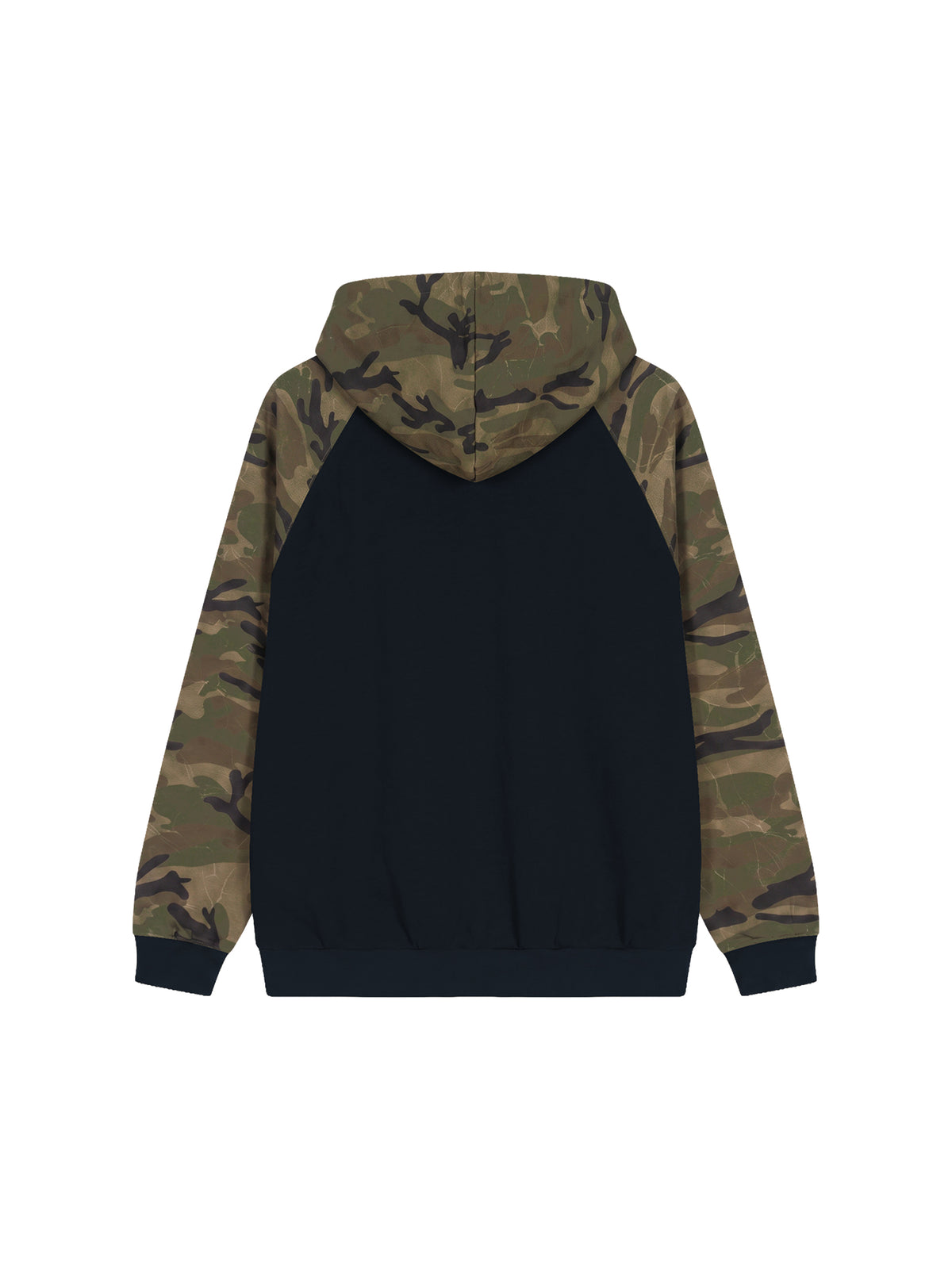 Bluza z Kapturem Camo Raglan Zip – Nowrocky (streetwear)