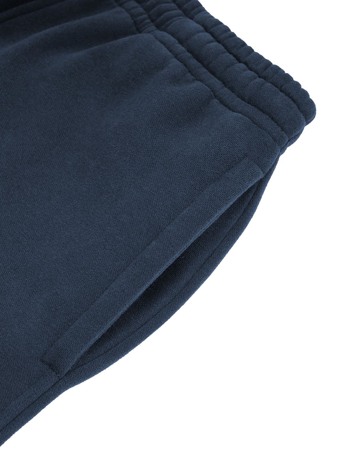 Spodnie Dresowe Heavyweight Fleece – Nowrocky™ — talia od tyłu, ułożenie gumki
