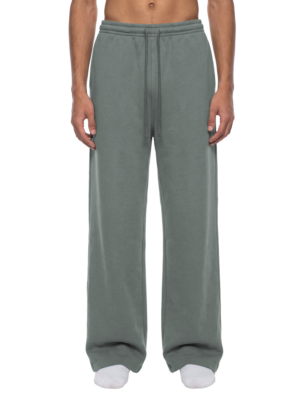 Spodnie Dresowe Heavyweight Fleece – Nowrocky™ — ściągacz przy kostce