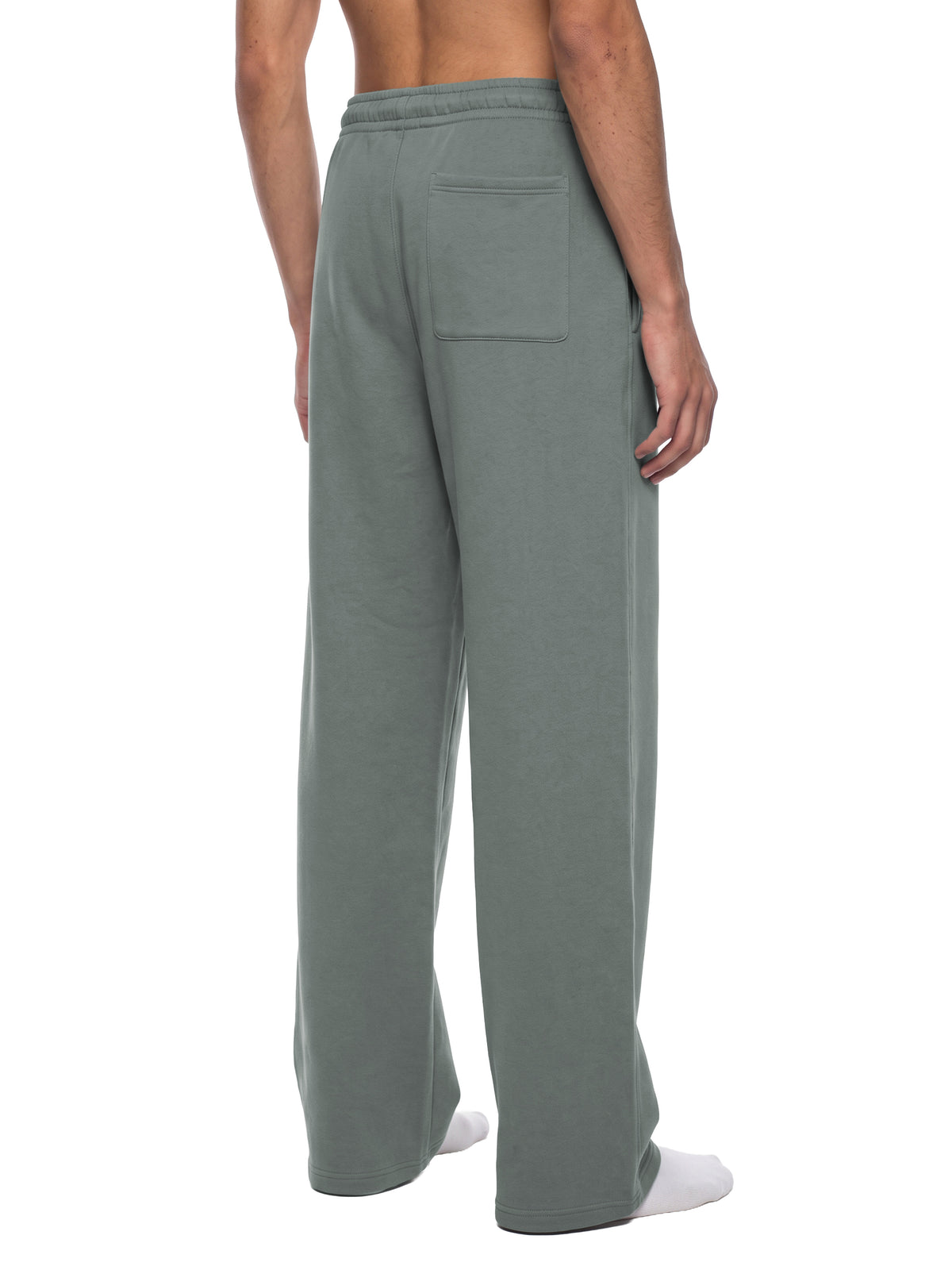 Spodnie Dresowe Heavyweight Fleece – Nowrocky™ — proporcje kroju na sylwetce