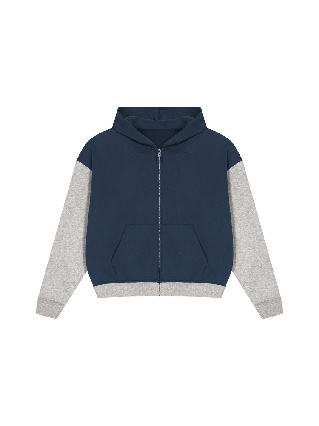 Bluza z Kapturem Color Block Fleece – Nowrocky (streetwear)