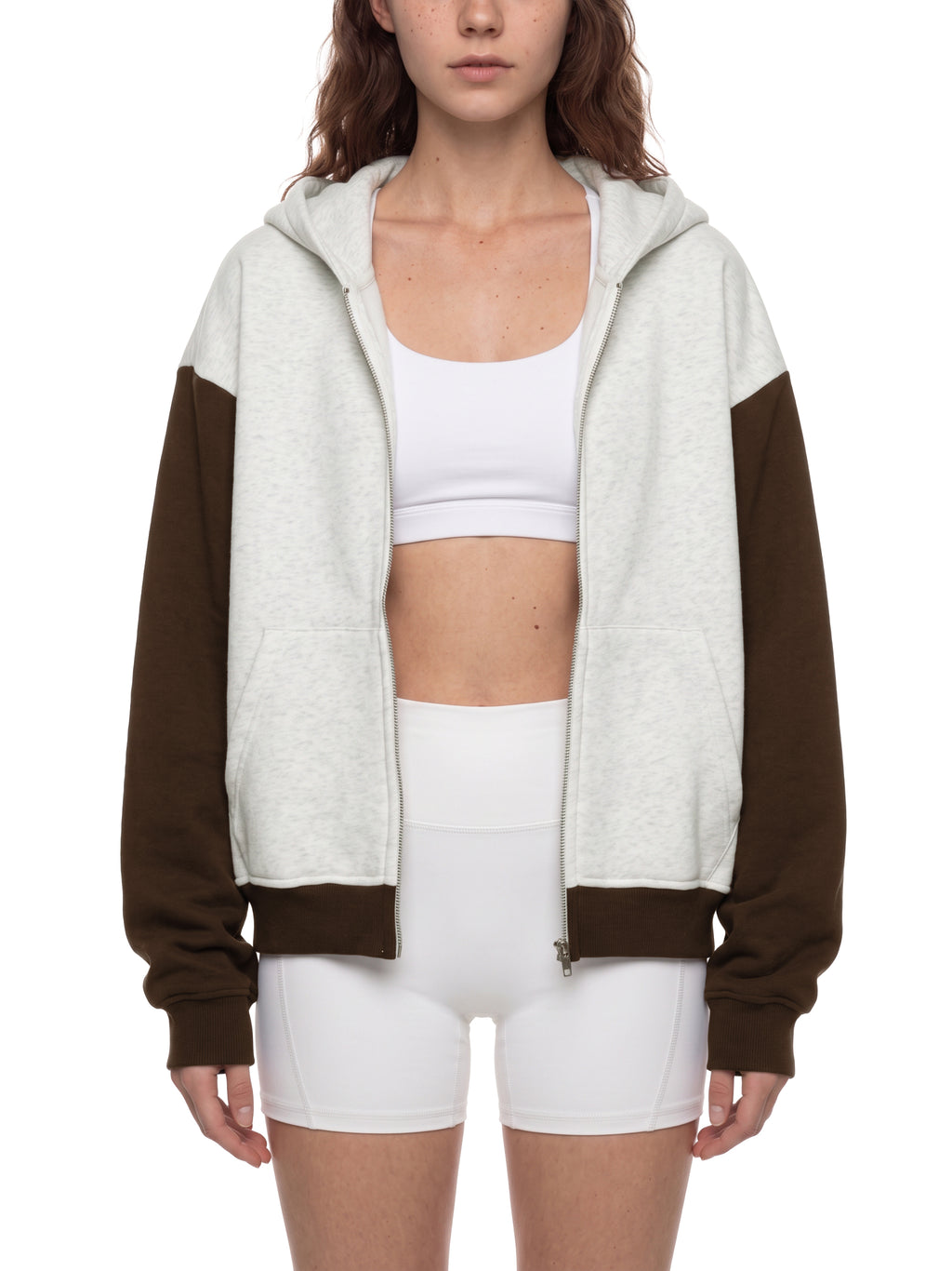 Bluza z Kapturem Color Block Fleece – Nowrocky (streetwear)