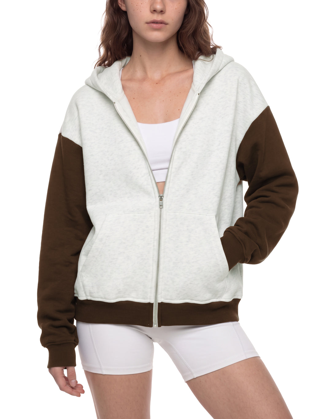 Bluza z Kapturem Color Block Fleece – Nowrocky (streetwear)