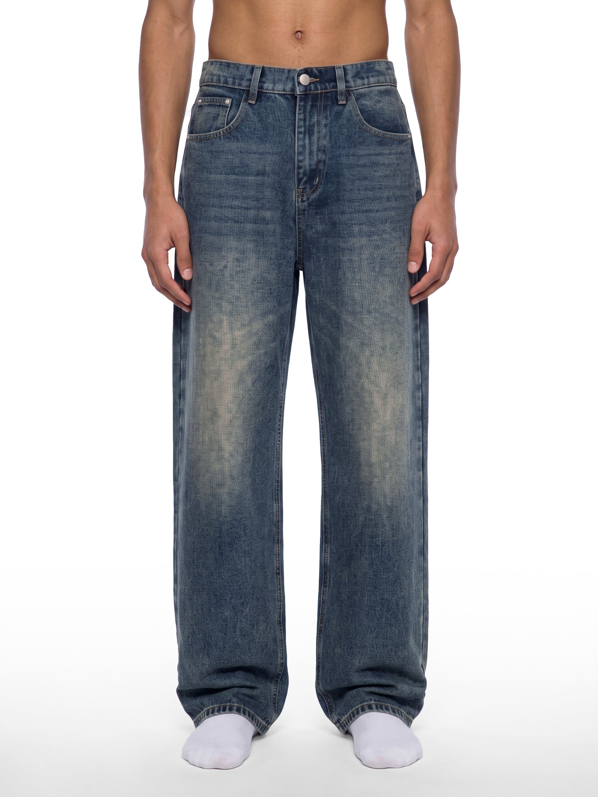 Jeansy Vintage Wash – Nowrocky (streetwear)