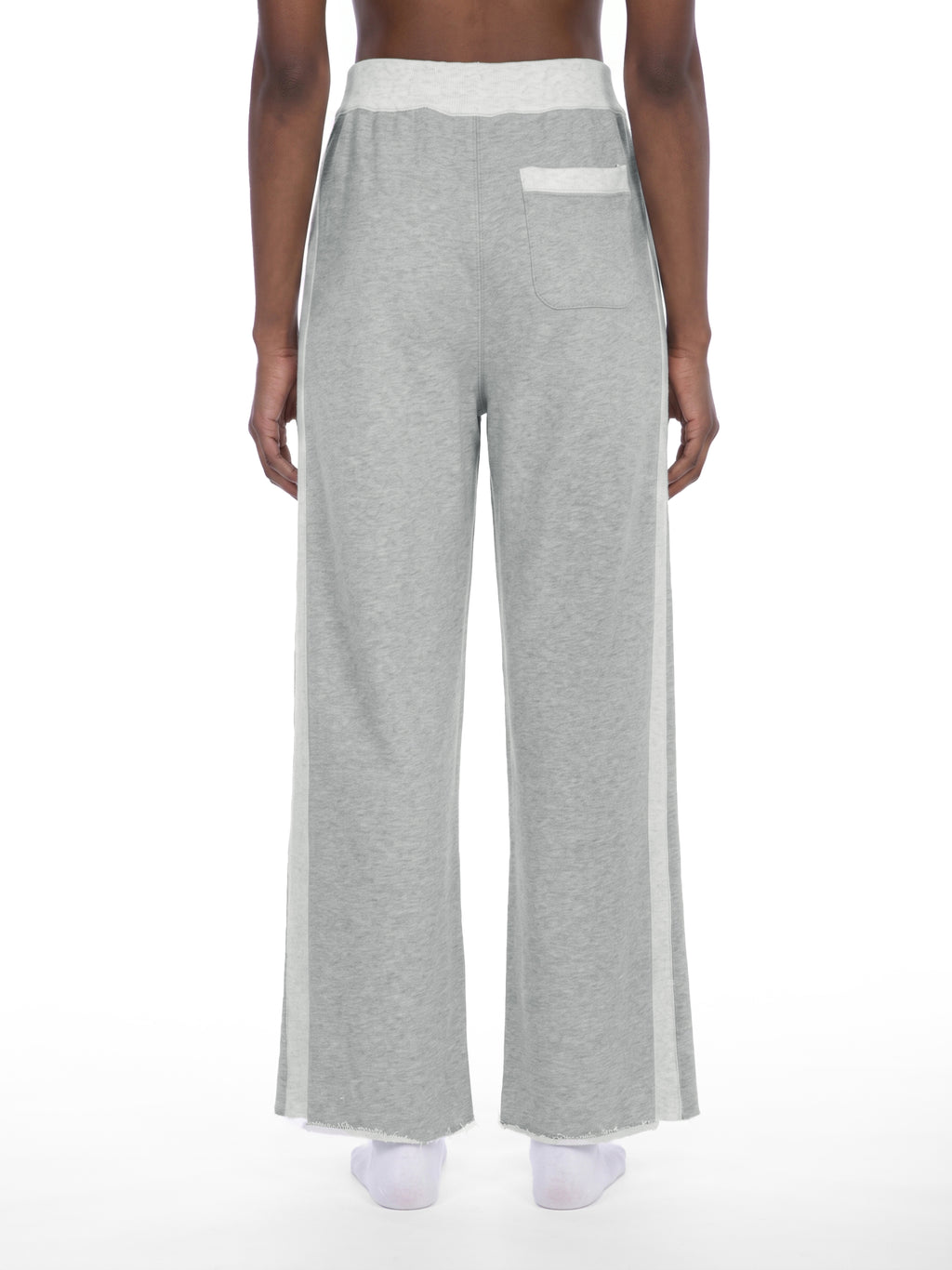 Spodnie Dresowe Color Block Raw Hem – Nowrocky (streetwear)