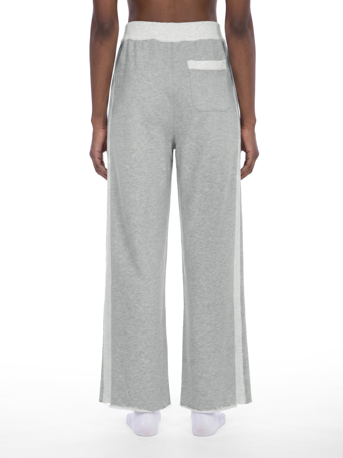 Spodnie Dresowe Color Block Raw Hem – Nowrocky (streetwear)