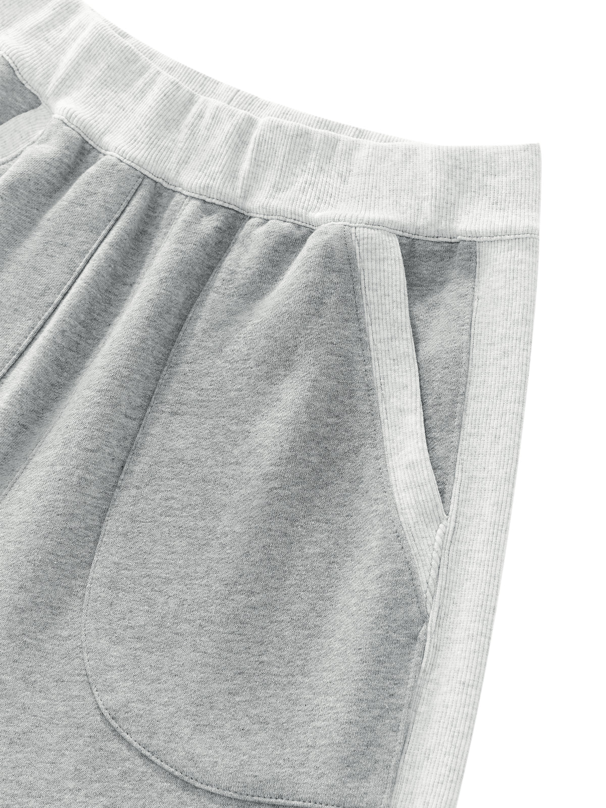 Spodnie Dresowe Color Block Raw Hem – Nowrocky (streetwear)