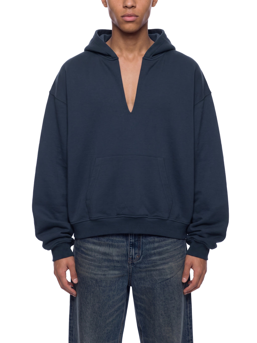 Bluza z Kapturem Boxy Raw Edge – Nowrocky (streetwear)