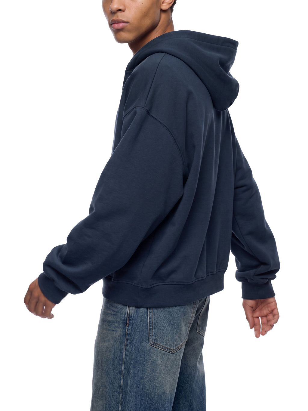 Bluza z Kapturem Boxy Raw Edge – Nowrocky (streetwear)