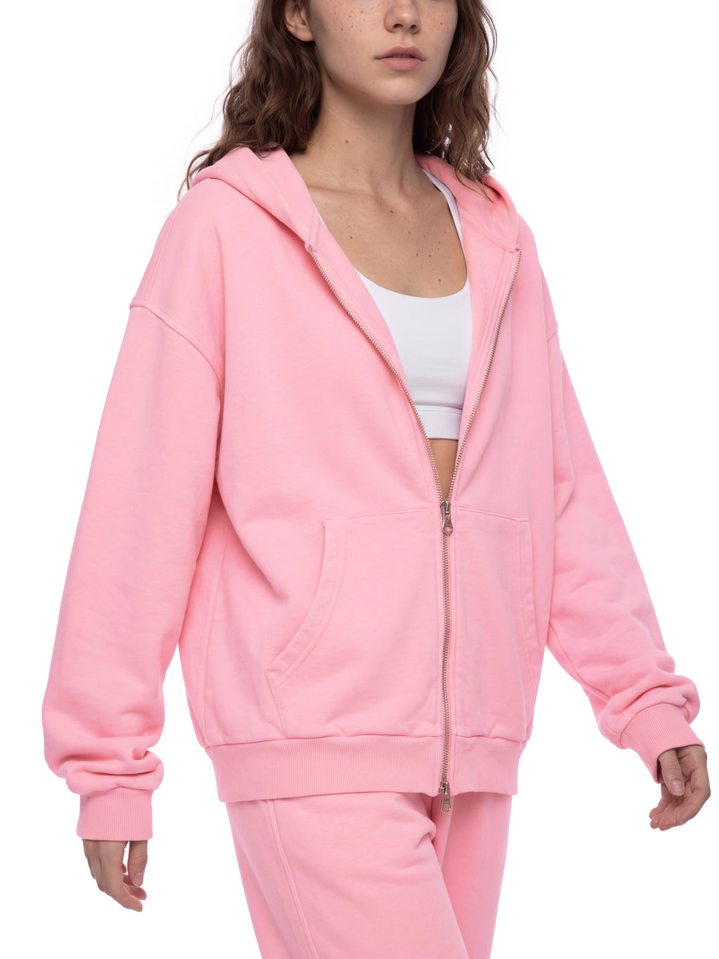 Bluza Rozpinana Boxy Mineral Wash – Nowrocky (streetwear)