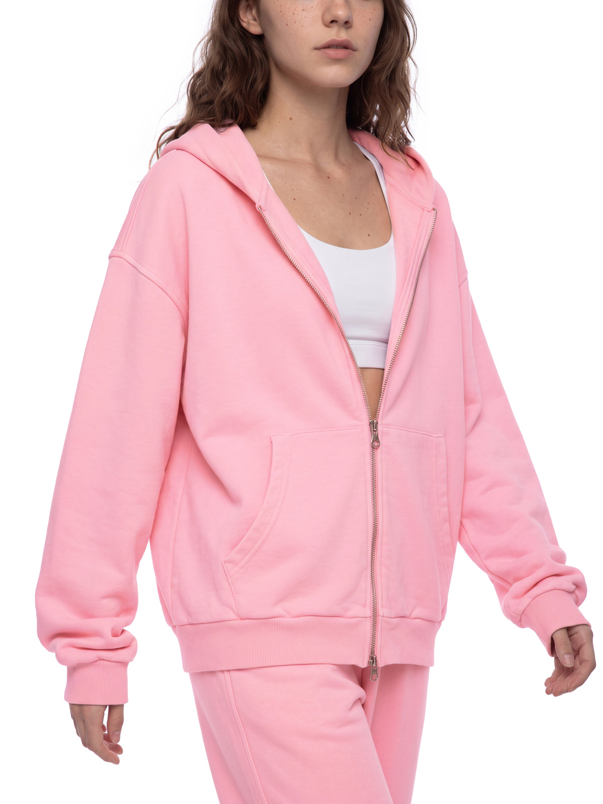 Bluza Rozpinana Boxy Mineral Wash – Nowrocky (streetwear)