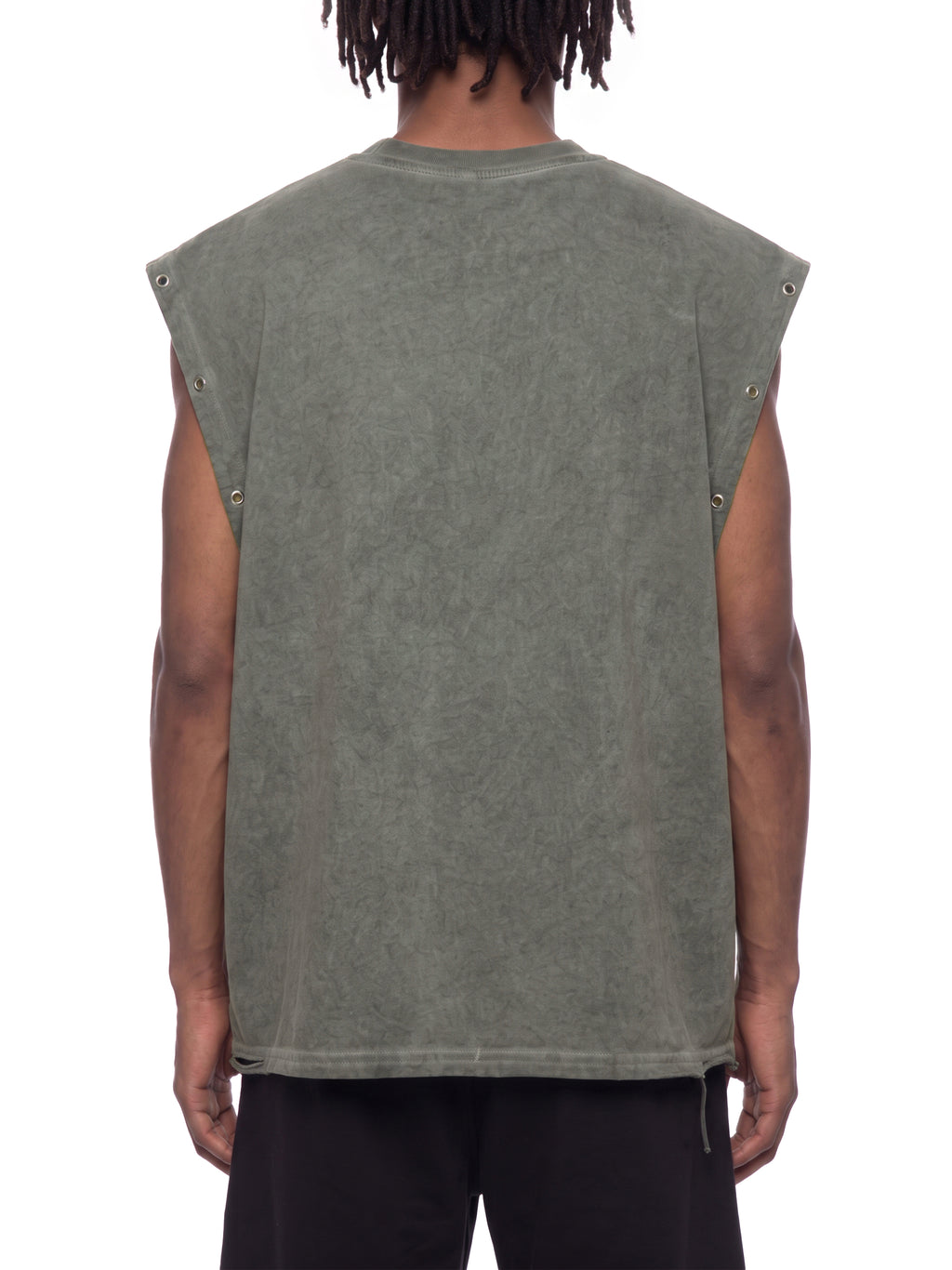 Tank Top Distressed Grommet – Nowrocky (streetwear)