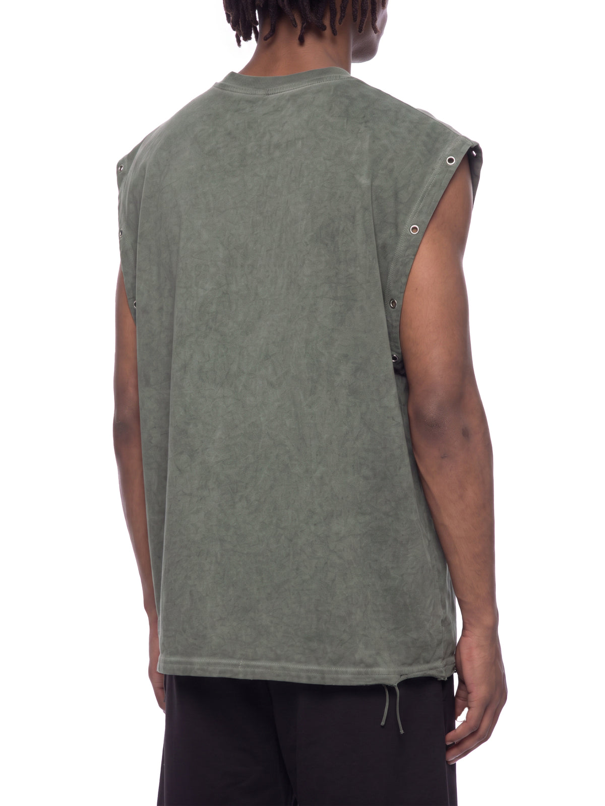 Tank Top Distressed Grommet – Nowrocky (streetwear)