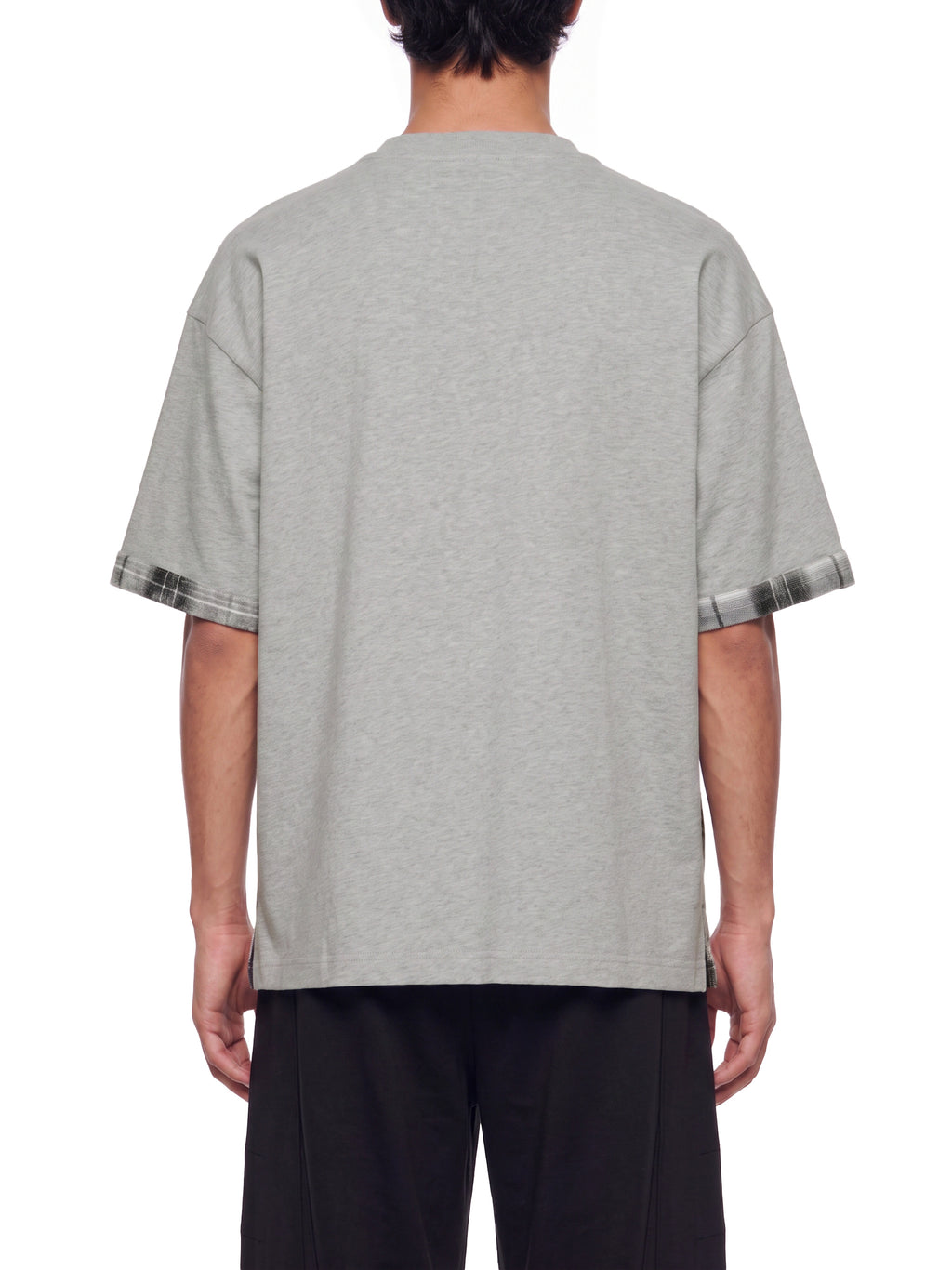 T-shirt Plaid Panel – Nowrocky (streetwear)