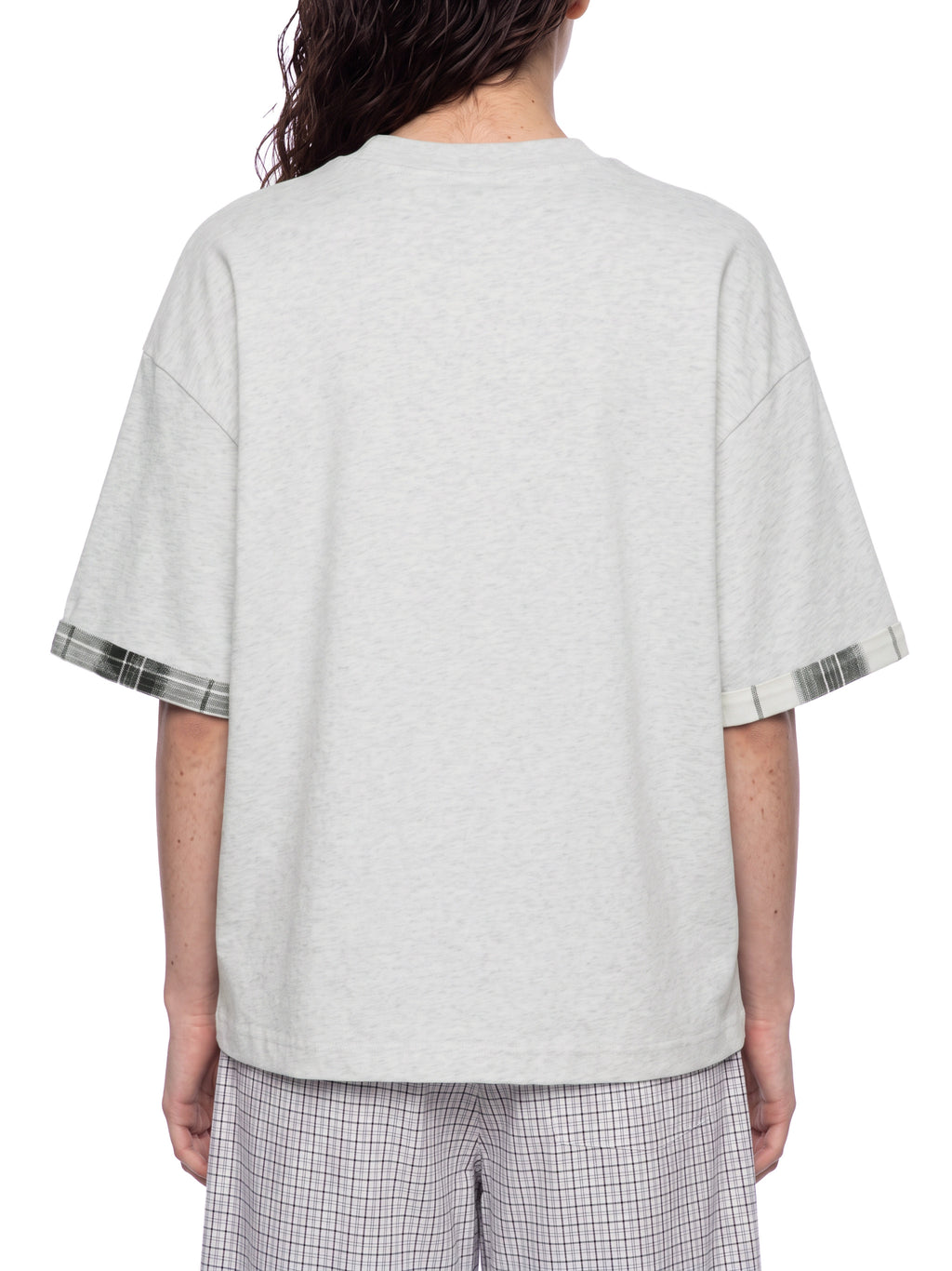 T-shirt Plaid Panel – Nowrocky (streetwear)