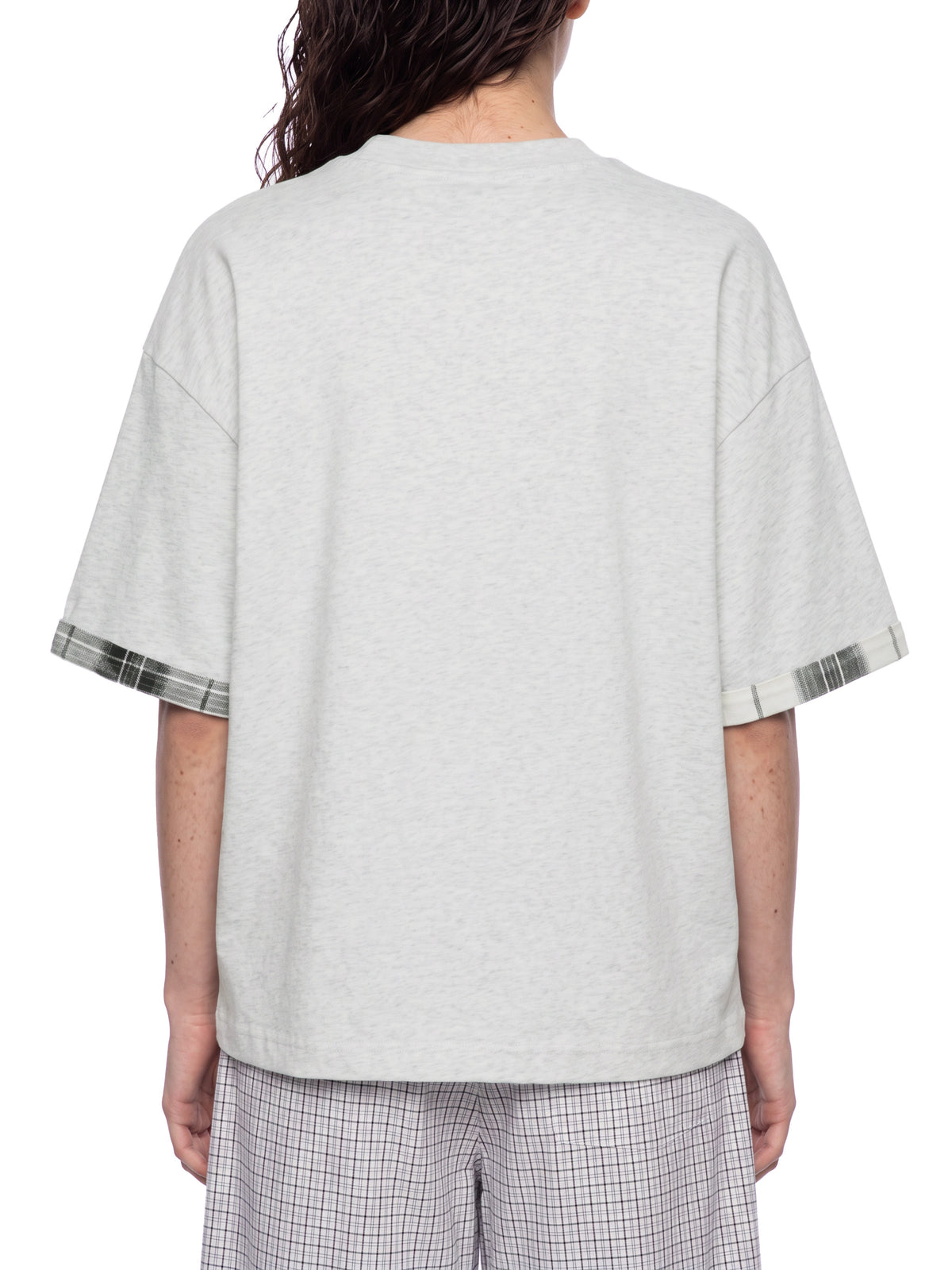 T-shirt Plaid Panel – Nowrocky (streetwear)