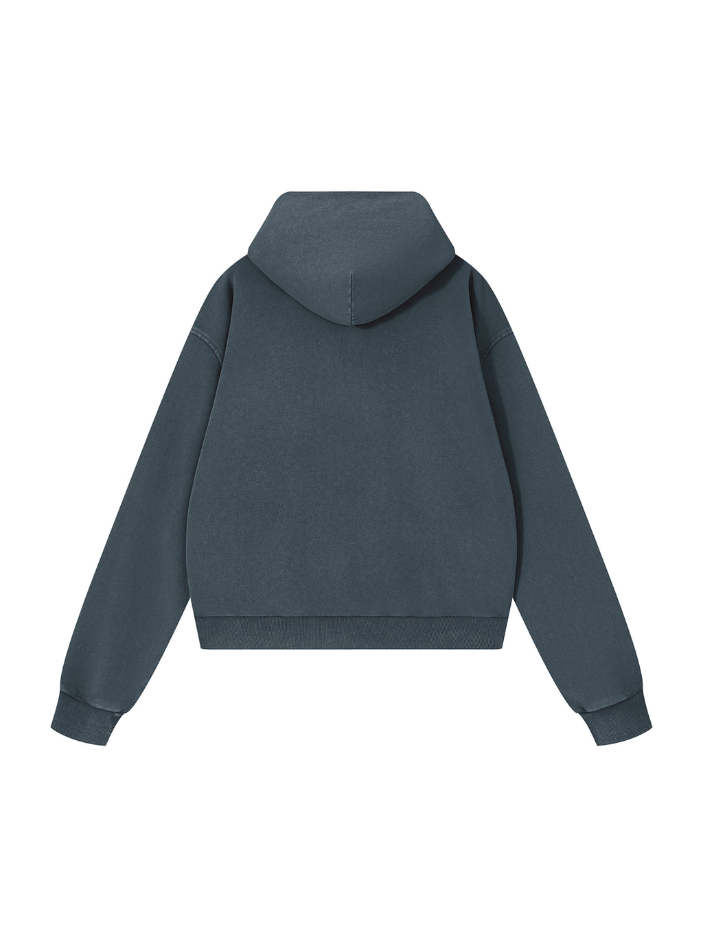 Bluza Rozpinana Boxy Mineral Wash – Nowrocky (streetwear)