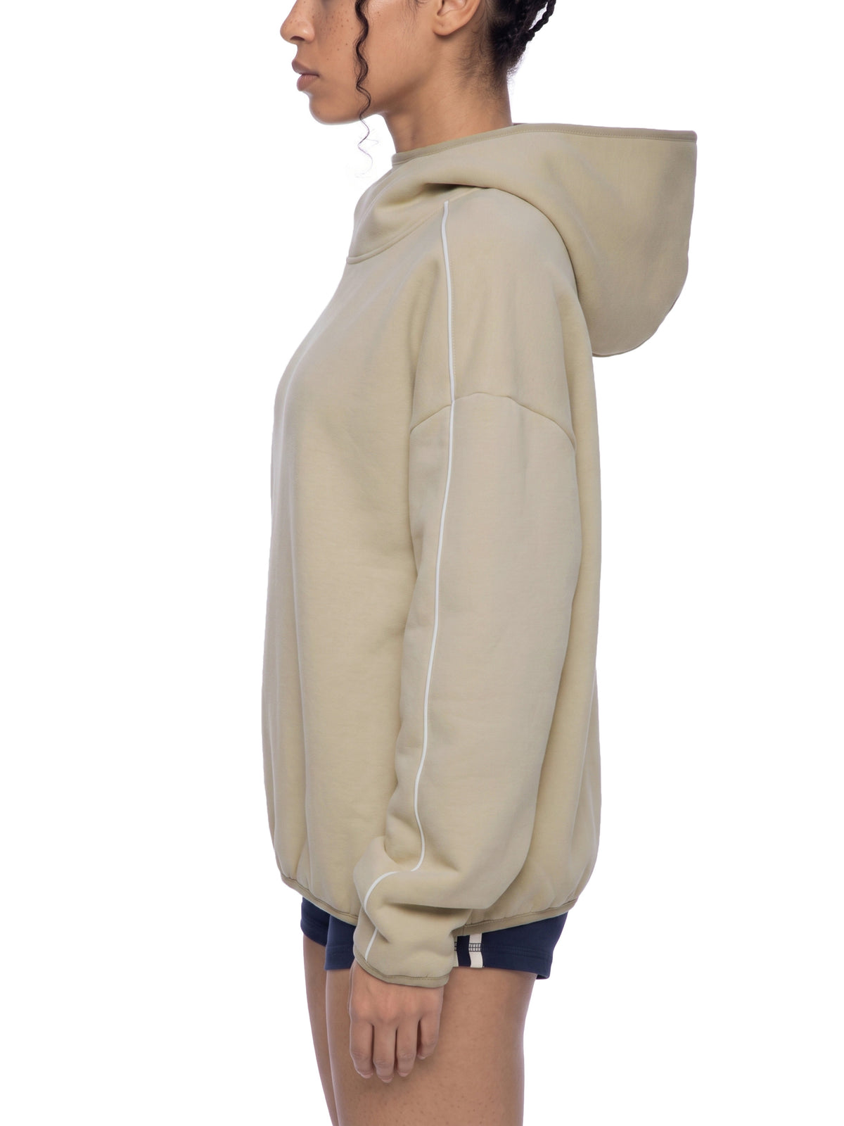 Bluza z Kapturem Boxy Piping Fleece – Nowrocky (streetwear)