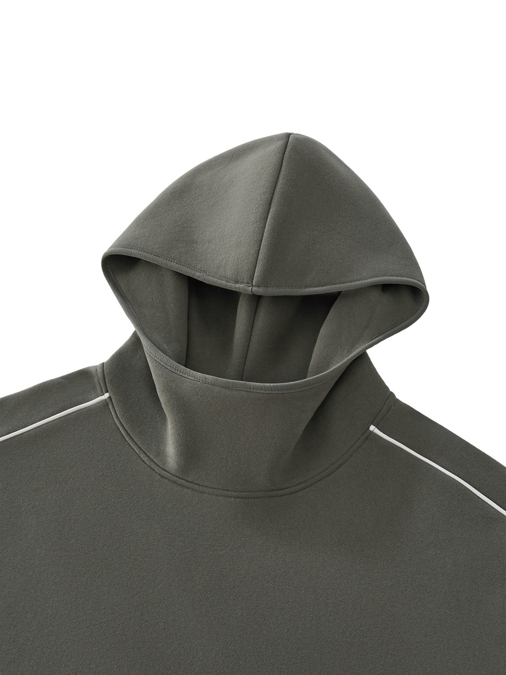 Bluza z Kapturem Boxy Piping Fleece – Nowrocky (streetwear)