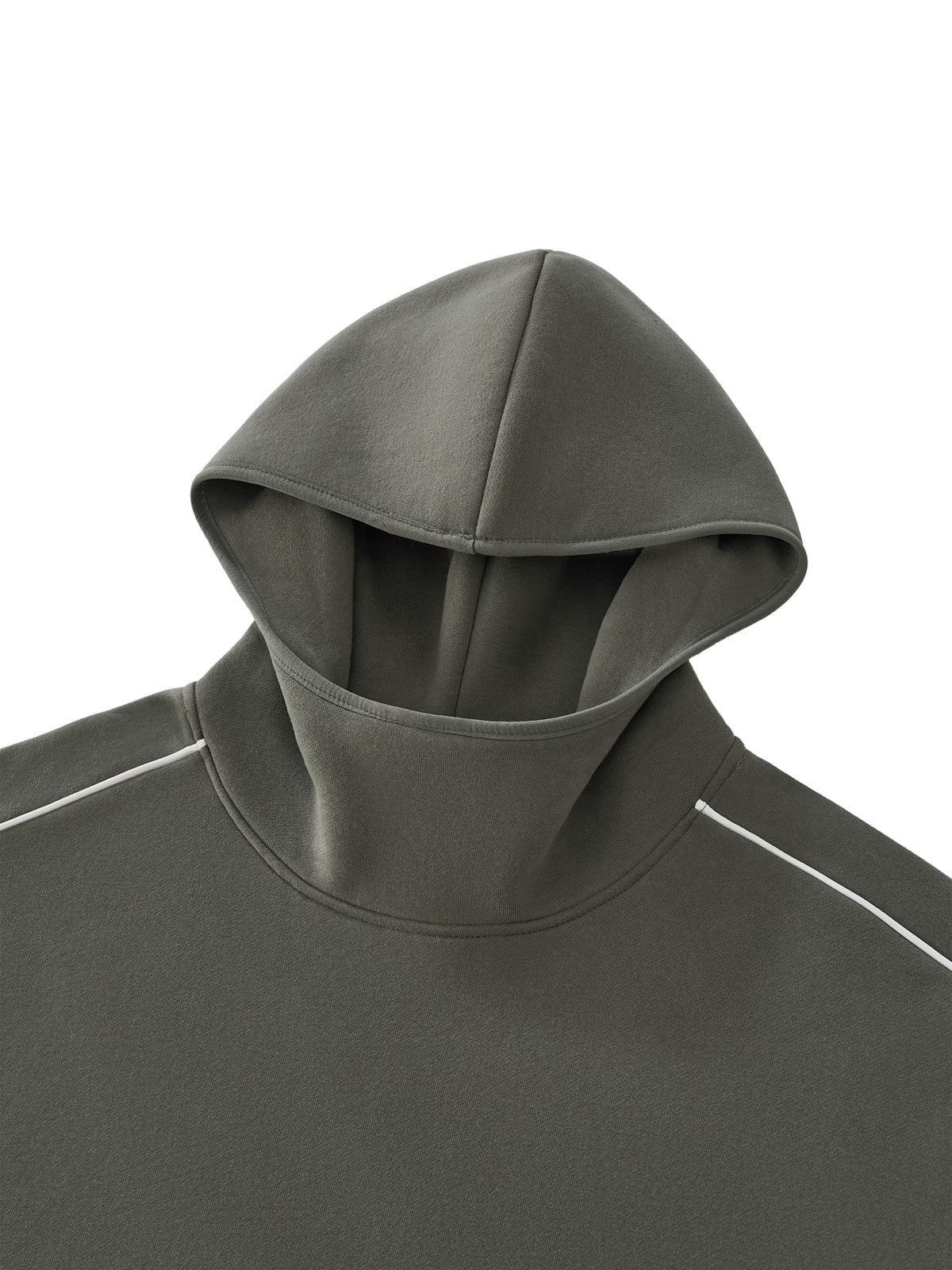 Bluza z Kapturem Boxy Piping Fleece – Nowrocky (streetwear)