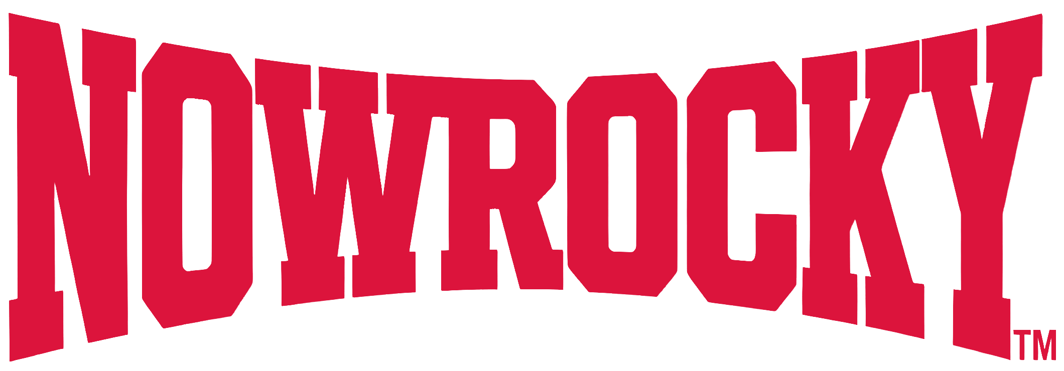 Nowrocky™ Arched Varsity — crimson